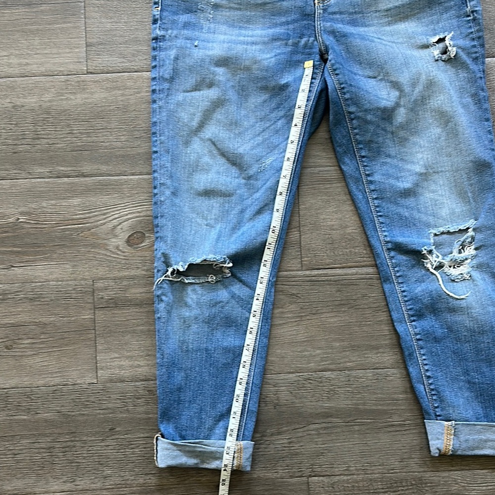 Zara Light Blue Boyfriend Jeans - Picture 3 of 6